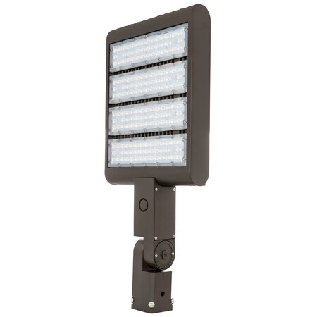 Westgate SLIM LED FLOOD, 100~277V, 300W, 30000LM, 5000K, Dark Bronze, SlipFitter W. K/O, IP65, Dimmable LF3-300WW-SF